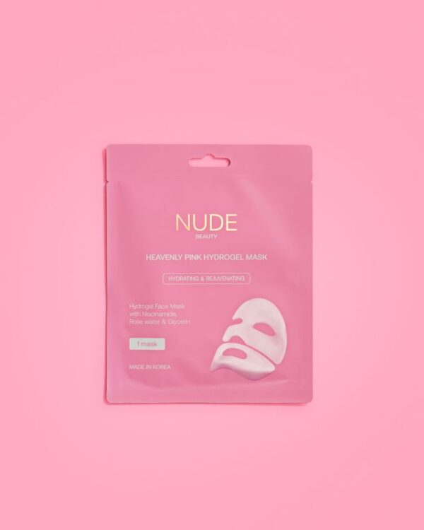 Nude Beauty Heavenly Pink Hydrogel Mask 1 stk