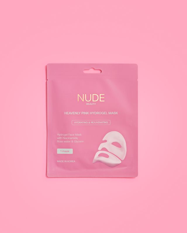 Nude Beauty Heavenly Pink Hydrogel Mask 1 stk