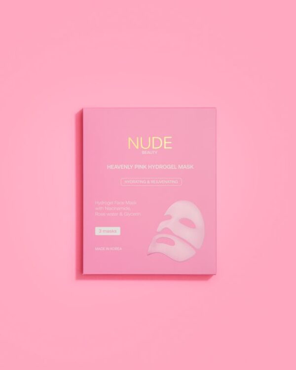 Nude Beauty Heavenly Pink Hydrogel Mask embalasje