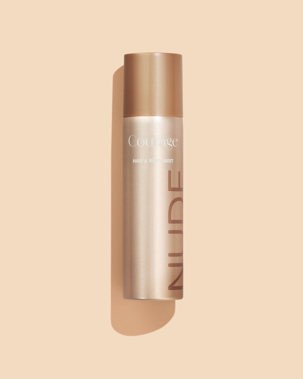 nude beauty courage hair body mist packshot